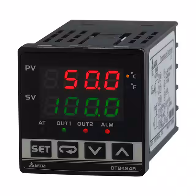 DTB4848VRT Delta Electronics/Industrial Automation Contrôleurs - Température du processus